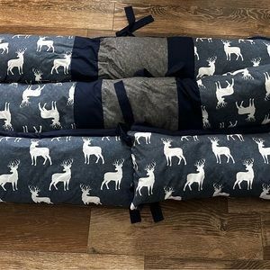 Handmade Custom Baby Boy Deer Nursery Crib Bedding